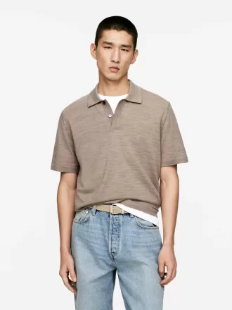 Wool Polo Shirt