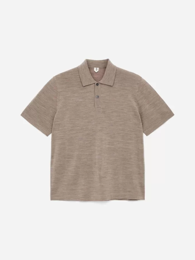 Wool Polo Shirt