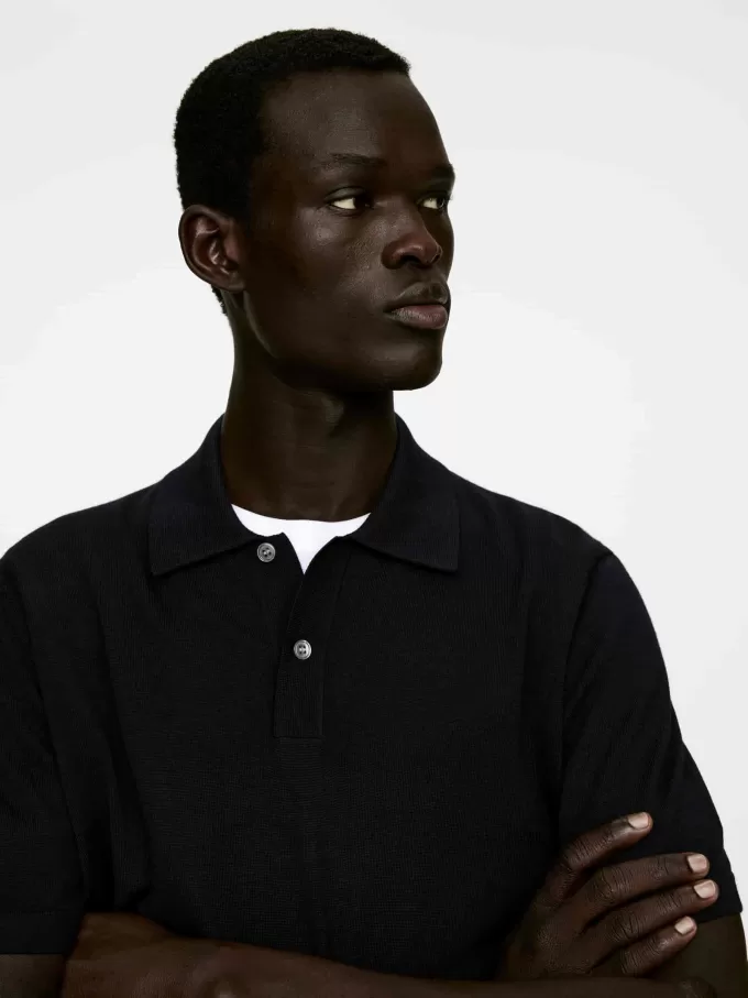 Wool Polo Shirt